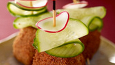 Brochettes de Rigotte de Condrieu panée