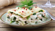 Lasagnes aux poissons & épinards