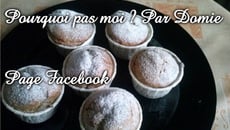 Mes muffin's à la crème de marron, cœur fondant crème de marron...