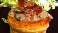 Vol au vent Champignons Lardons