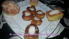 Madeleines fleur d'oranger et amande amère