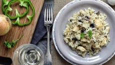 Risotto de champignons