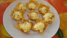 Croustillants de chèvre à l'estragon