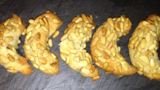 Croissants aux pignons sans sucre