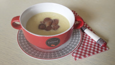 Velouté de panais et châtaignes
