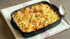 Gratin de pâtes aux légumes du soleil & fromage râpé Sublime Filante Giovanni Ferrari