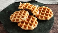 Gaufres feuilletées à la pâte à tartiner