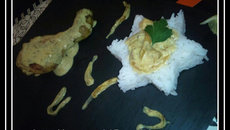 Poulet à l'indienne traditionnelle