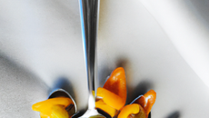 Petites cuillères aux poivrons