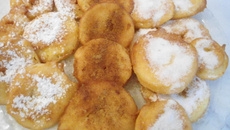 Beignets aux pommes économiques