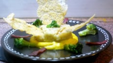 Risotto parmesan et pancetta et son sabayon