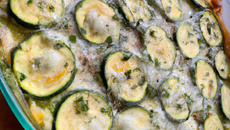 Gratin de courgettes inratable