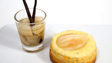 Duo de desserts aux poires