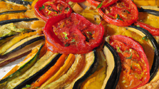 Tarte brisée aux légumes du soleil