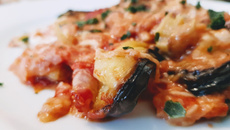 Aubergines à la parmesane