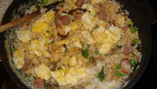 Riz cantonnais à ma façon