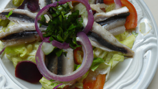 Salade de Trevise aux harengs