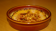 Crème brûlée classique au sucre roux