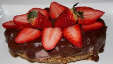 Délice fraise datte chocolat