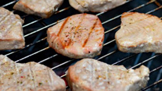 Pavés de thon au barbecue