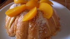 Charlotte aux pêches à ma façon