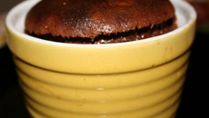 Cœur coulant chocolat & cèpes