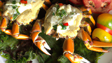 Crabe farci à l'antillaise