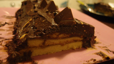 Bûche Vergeoise Noire rapide