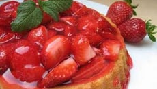 Tarte aux fraises express