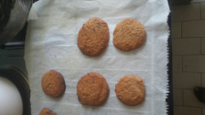 Chocolate chunks and peanut butter cookies