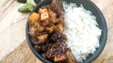 Aubergines et courgettes caramélisées - Recette végétarienne