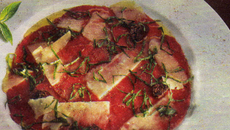 Carpaccio au parmesan