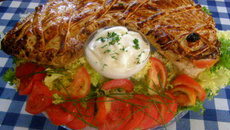 Croustillant aux poissons