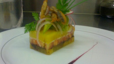 Lasagnes de tomates au chèvre frais