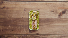 Roulé de jambon blanc macédoine de légumes