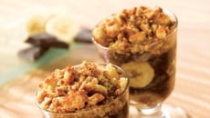 Crumble banane-chocolat