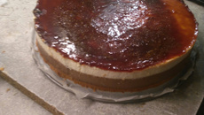 Bavarois chocolat beurre salé