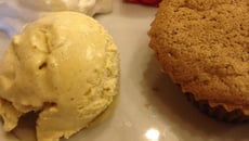 Petits soufflés au chocolat et Rochers Pralinés