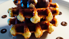 Le faux praliné gaufré à la noix de coco