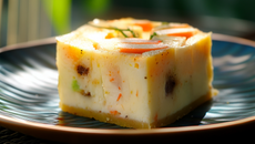 Flan de courgettes et surimi