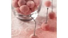Bonbons aux biscuits roses