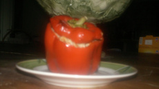 Poivrons farcis au thon classiques