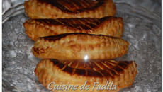 Chaussons aux poires et framboises