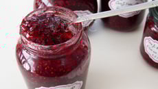 Confiture de framboises acidulée