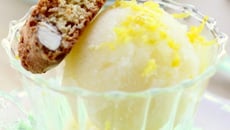 Sorbet à la poire et au Limoncello