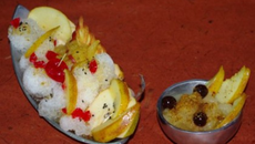 Sorbet pommes poires et cerises