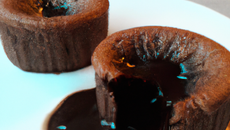 Moelleux au chocolat chaud