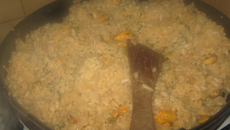 Risotto de la mer maison