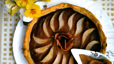 Tarte poire chocolat facile