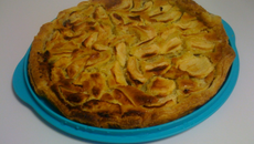 Tarte frangipane poire chocolat